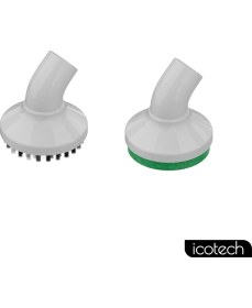 Resim Icotech SC90 Pro Buharlı Temizleyici 2li Pad ve Yuvarlak Başlık 