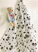 Resim Panda 110X110 Çok Amaçlı Müslin Örtü Çok Renkli 