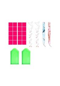 Resim 34 Parçalı 5d Elmas Boyama Aksesuarları Kalem Seti, Dıy Elmas Boyama Kalemi 6 Stil 5d Matkap Kalemi Elmas Boyama Araçları Ve Dıy İçin Aksesuarlar 