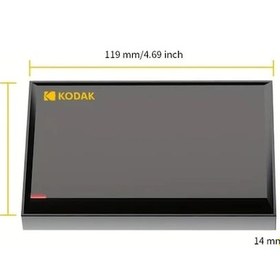 Resim Sunshine011 Kodak Taşınabilir Mekanik Hard Disk P190 500gb Usb 3.0 Mac Pc Uyumlu 