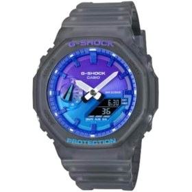 Resim Casio G-shock Ga-2100fls-8a2dr Erkek Kol Saati Gri 