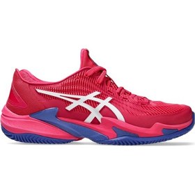 Resim Asics Court Ff 3 Clay Kadın Orange Tenis Ayakkabısı 1042a221-700 Turuncu 