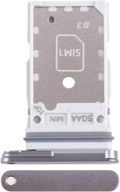 Resim Samsung S23 Fe Uyumlu Sim Tepsisi Sim Kart Yuvası Siyah - Gri 