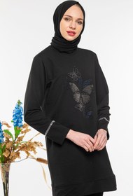 Resim CNG MODA Bayan Tesettür Kelebek Taşlı Eşofman Takımı Yepyeni 
