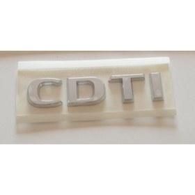 Resim EDEXPORT İTHAL Opel 'cdti' Bagaj Yazısı 5177347 (astra H - Corsa D) 