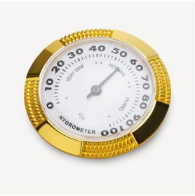 Resim ANGELO Puro Kutusu Humidor Nemölçer Higrometre 5cm 