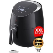 Resim Goldmaster Luxfry 2000 W 6.4 L XXL Dokunmatik Airfryer 