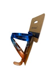 Resim Briviga Plastik Matara Kafesi Mavi Bronz İki Renk Pc Bisiklet Matara Şişe Kafesi 150x80mm, 33g Mavi 