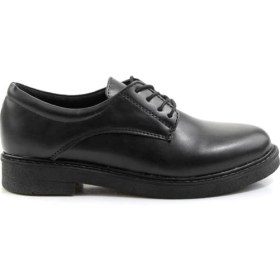 Resim Siyah Kadın Oxford Ayakkabı K01257067909 