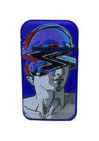 Resim Zengaz Cool Tasarım Jet Alev Çakmak - Mind Crash Lacivert 