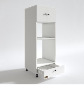 Resim Kenzlife fırın dolabı kamile byz 162*60*56 mutfak çekmeceli ayakl 