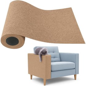 Resim AyrStore Kedi Tırmalama Halısı Yapışkanlı Her Yüzeye Uygulanabilir Kesilebilir Mobilya Koruyucu Mat ( 