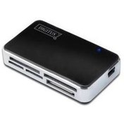 Resim Digitus All-in-One USB 2.0 Kart Okuyucusu, T-Flash bellek desteği Digitus All-in-One USB 2.0 Kart Okuyucusu, T-Flash bellek desteği