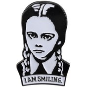 Resim Schulzz Adams Family Wednesday Rozet Broş 