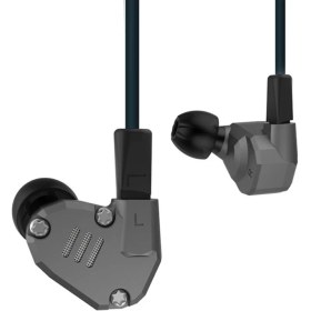 Resim KZ ZS6 Hybrid Quad Driver Kulak İçi Kulaklık Siyah 