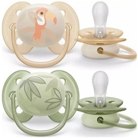 Resim Philips Avent Ultra Yumuşak Emzik 0 - 6 Ay Erkek 