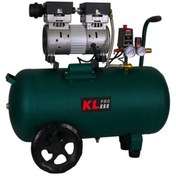 Resim Kl Pro KLK50S 1HP 750W 50 Lt. Yağsız Kompresör 