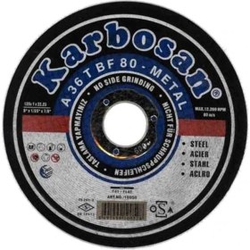 Resim Karbosan Metal Kesici 180X3.0X22 mm 