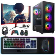 Resim Tx3064 i5 3470 23.6" 16 GB RAM 256 GB M2 NVMe SSD 4 GB GTX750 Ti Curved FreeDOS Masaüstü Oyun Bilgisayarı Turbox