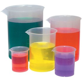 Resim LAB Plastik Beher Ölçü Kabı 2000 Ml 