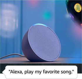 Resim Amazon Echo Pop Tam Ses Kompakt Akıllı Hoparlör 