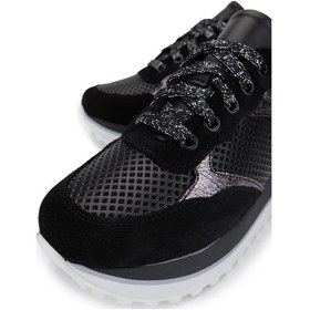 Resim Tamer Tanca Kadın Hakiki Deri Siyah Süet Sneakers & Spor Ayakkabı 775 383 Bn Ayk Y25 Syh Suet/dr Siyah-süet 