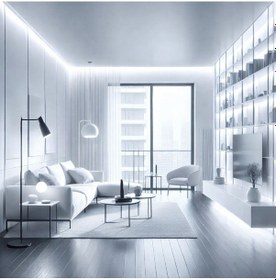 Resim 25 Metre Cata Ct 4495 220v 120 Ledli Yapışkanlı Beyaz Şerit Led 