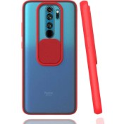 Resim Mobaxaksesuar Xiaomi Redmi Note 8 Pro Kılıf Kamera Kapatmalı Lensi Case 