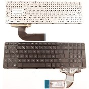 Resim HP Uyumlu 15-R 15-E 15-N Notebook Klavye 