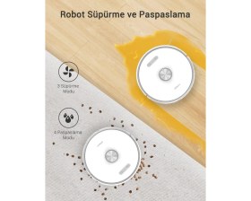 Resim Ultenic T10 Robot Süpürge, Kendiliğinden Boşalan Taban, 3000PA Güç, Lazer Navigasyon 