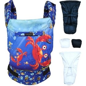 Resim Mamadusbaby Yengeç Yenidoğan Set Ergonomik Kanguru 