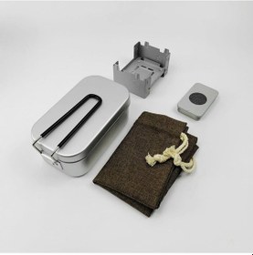 Resim Trendooze Stil-b Kamp Alkol Soba Öğle Yemeği Kutusu Mini Katlanır Kadınlara Özel 