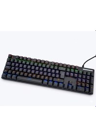 Resim Jedel Kl-138 Blue Switch Mekanik Rgb Efekli Işıklı Oyuncu Klavye Q Türkçe Klavye 