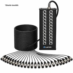 Resim Larkin Stage24-10M 24 Kanal 10 Metre Multicore Kablo Stage Box 