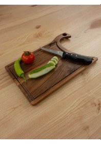 Resim Ahşap Satır Kesme & Sunum Tahtası 