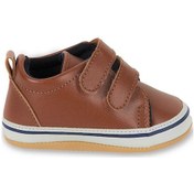 Resim First Step Kahverengi Patik Bebek Patik Kışlık, Anaokulu, Kreş, Ev Günlük Ayakkabı G-2353-KAHVERENGI Kahverengi 