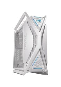 Resim Asus Rog Hyperion Gr701 White Argb Usb 3.2 Tempered Glass Full Oyuncu Kasa Gaming Kasa Tower Gaming 