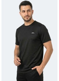 Resim Slazenger Kayda Erkek Siyah Tişört 