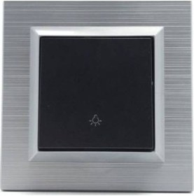 Resim Ovivo Quantum Gümüş Light Anahtar 