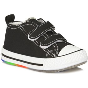 Resim Vicco Pino Işıklı Unisex Bebe Siyah/beyaz Spor Ayakkabı 