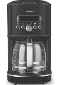 Resim Homend Vintage Coffeebreak 5027H Siyah Filtre Kahve Makinesi 