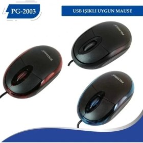 Resim Polygold PG-2003 Kablolu Mouse 