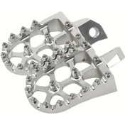 Resim Dream011 Kawasaki Kx65 Kx80 Kx85 Kx100 Kx112 Motosiklet Gümüş Ayak Dinlenme Pedalı Aksesuarı 