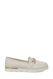 Resim Polaris 166007.NZ6FX Bej Kadın Loafer 