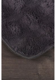 Resim Bubble Antrasit Büyük Ebat 2'li Banyo Paspas Seti Kaymaz Tabanlı Yıkanablir Klozet Takımı Antrasit 