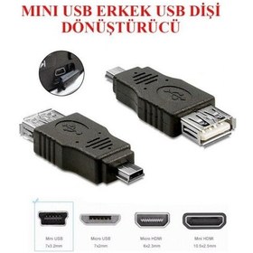 Resim Mini usb erkek usb dişi 5 pin erkek usb dişi mini usb otg 5 pin otg 