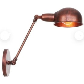 Resim Mylights Bakır Fırcalı İki Mafsalı Akrobatik Aplik Gece Lambası Okuma Lambası Diğer 