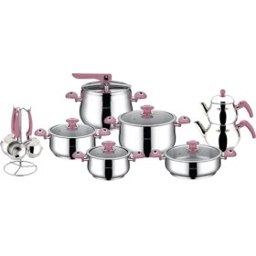 Resim Remetta 18 Prc Rıcco Delux Çelik Çeyiz Seti 