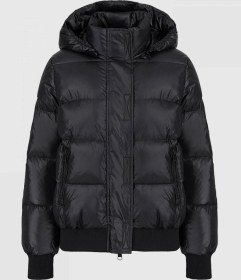 Resim Armani Exchange Armani Kadın Şişme Mont Siyah 