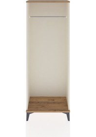 Resim Arges Dolap Kapaklı Tek Askılı 60x30x163 Aytaşı-çam Aytaşı 